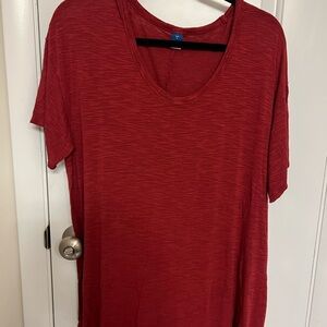 Old Navy Red Short Sleeve Tee